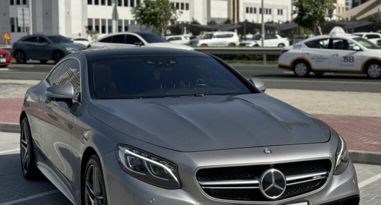 Mercedes S63 coupe 2016 imported for sale