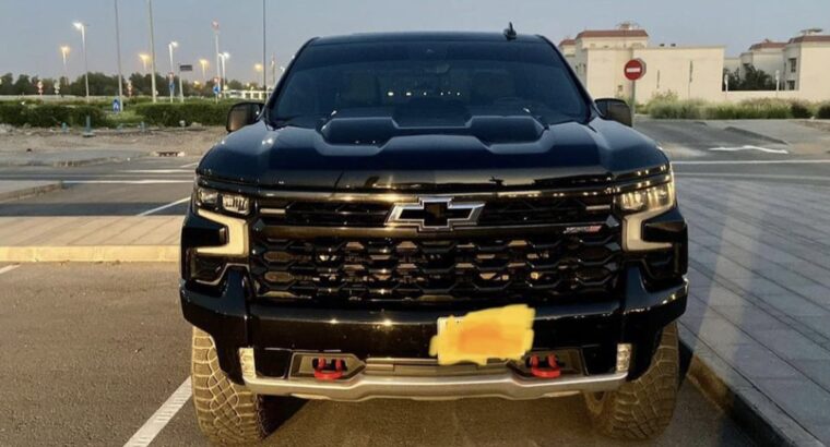 Chevrolet Silverado ZR2 full option 2022 Gcc for s