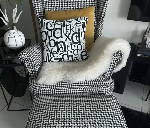 Ikea armchair and ottoman set for sale