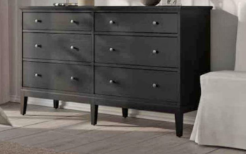 Ikea black color chest drawers for sale