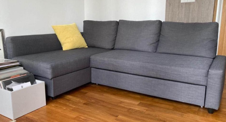 Ikea sofabed with storage still in excellent condi