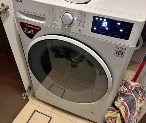 Lg brand 8kg washer and 5kg drayer for sale