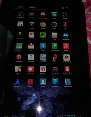 Tablet motorola 10″ with original charger for sale