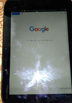 Tablet motorola 10″ with original charger for sale