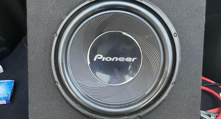 Pioneer Subwoofer + Pioneer AMP original For Sale