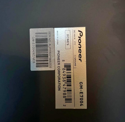 Pioneer Subwoofer + Pioneer AMP original For Sale