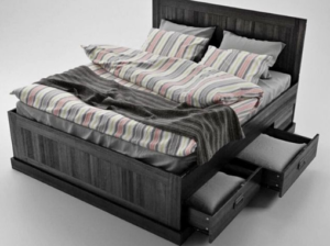 Queen size storage bed for sale