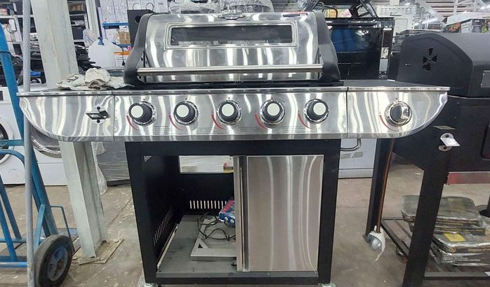 STEEL BBQ MACHINE FOR SALE