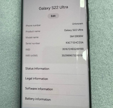Samsung Galaxy s22 Ultra 5G For Sale