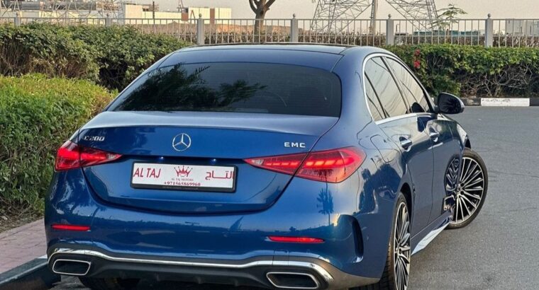 Mercedes C200 EMC AMG 2022 Gcc for sale