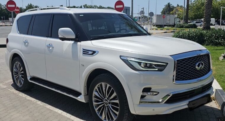 Infiniti QX80 full option 2020 Gcc for sale