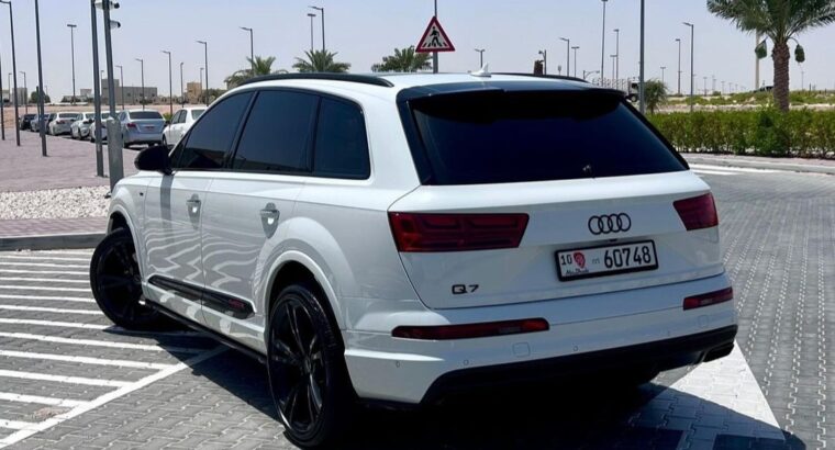 Audi Q7 full option 2019 Gcc for sale