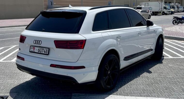 Audi Q7 full option 2019 Gcc for sale