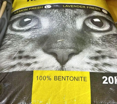 Tiger Cat Litter, Bentonite, 20 kgs For Sale