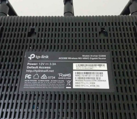 Tp link AC 3150 wiress MU-mimo Gigabit router for