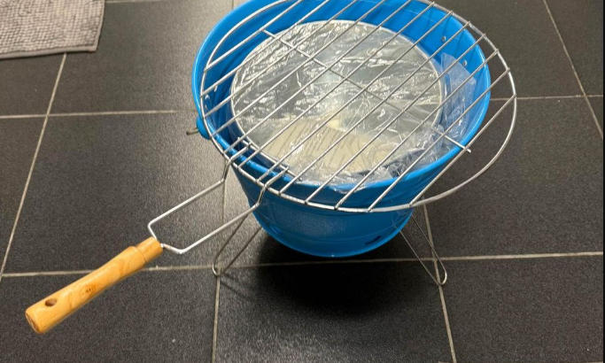 West Elm Bucket Grill (New – Never Used) For Sale