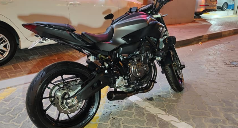 Yamaha MT-07 – 2016 For Sale