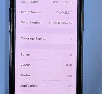 iPhone 11 Pro 256 GB For Sale