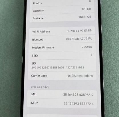 iPhone 14 Pro max 128GB For Sale