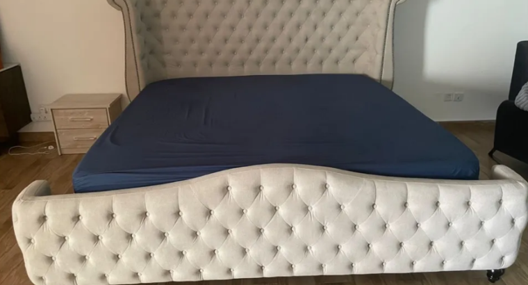 Double king size bed for sale