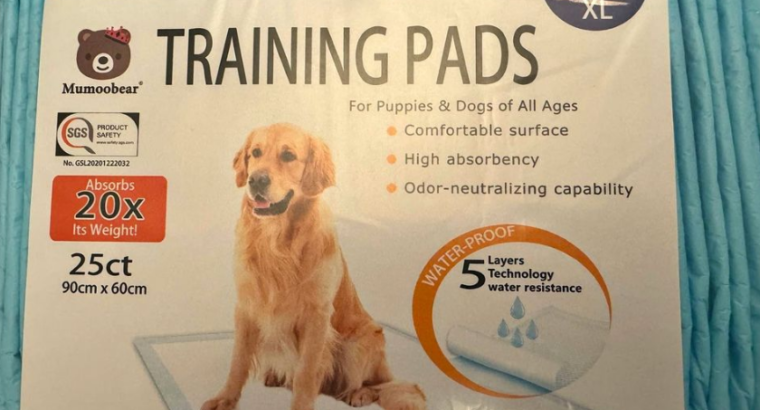 XL size training pads/ pee pads/mats for sale