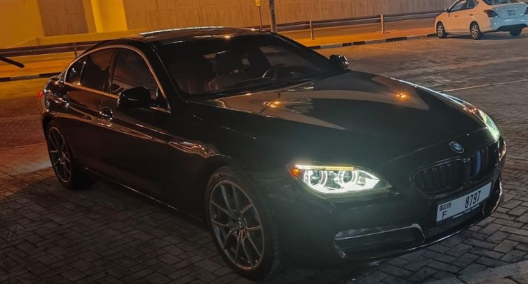 BMW 640i 2013 GCC Car grand coupe for sale
