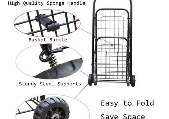 Heavy Duty Portable Folding Shopping Utility Cart