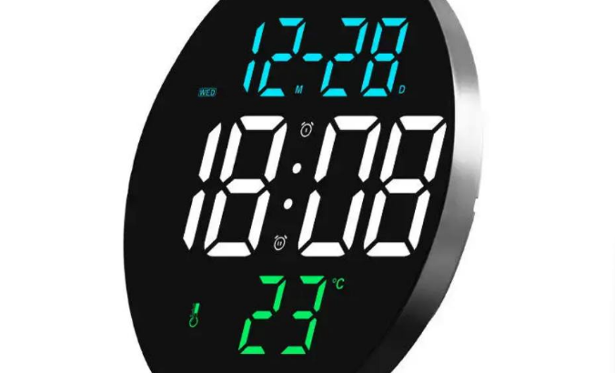 Modern Led Digital Smart Wall Clocks For Sale