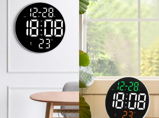Modern Led Digital Smart Wall Clocks For Sale