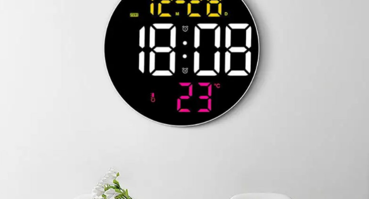 Modern Led Digital Smart Wall Clocks For Sale
