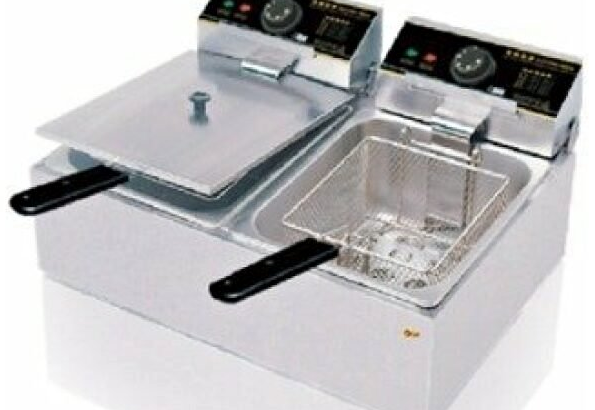 Double electric fryer for sale