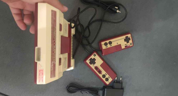 Famicom console with all accessories for sale