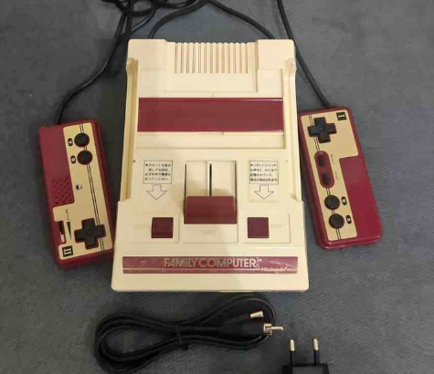Famicom console with all accessories for sale