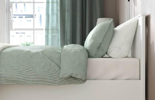 Ikea queen Bed With Mattress For Sale