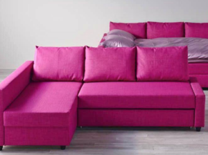 Ikea L shape sofa bed With Storage For Sale