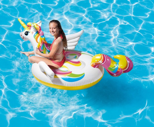 Unicorn Ride-On Inflatable Pool Float For Sale