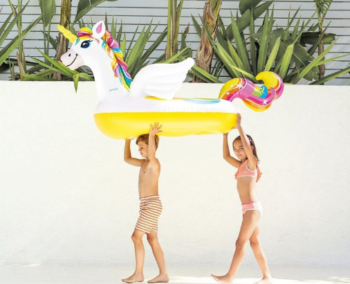 Unicorn Ride-On Inflatable Pool Float For Sale