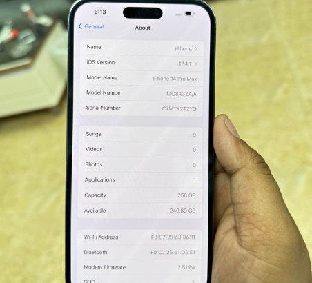 Iphone 14 pro max 256GB Hong Kong version For Sale