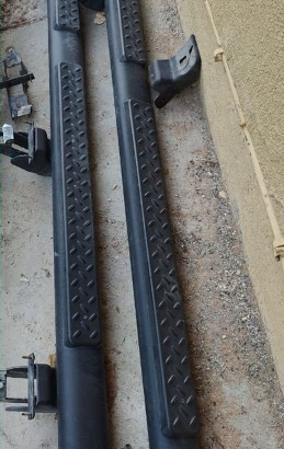 Jeep Wrangler 4 Door JKU MOPAR Side Steps Aluminum
