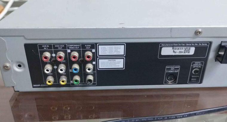 LG VLC 8510W Combo VCR+DVD in neat condition for s