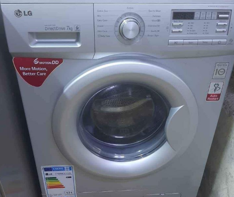 LG washer 7 KG direct driver silent washer for sal