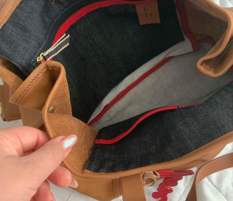 Leather bag for sale