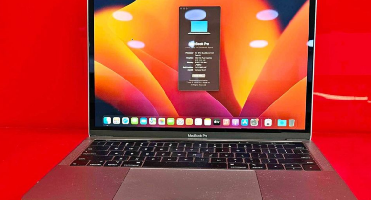 MACBOOK PRO – TOUCH BAR – 2019 CORE I5 FOR SALE