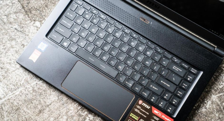 MSI GS65 (RTX 2080) 240hz Display Slim Gaming Lapt