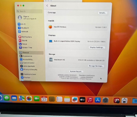 MacBook Pro 2021 M1 max 32/1tb 14-inch for sale