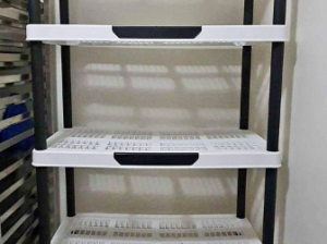 Heavy duty Plastic storage shelving unit for sale