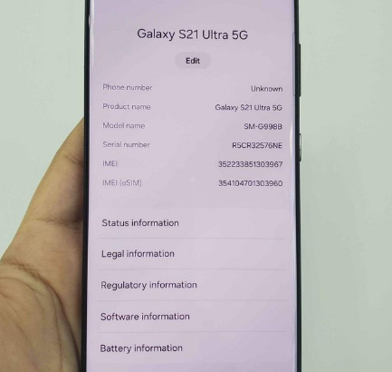 Samsung Galaxy s21 Ultra dual sim for sale