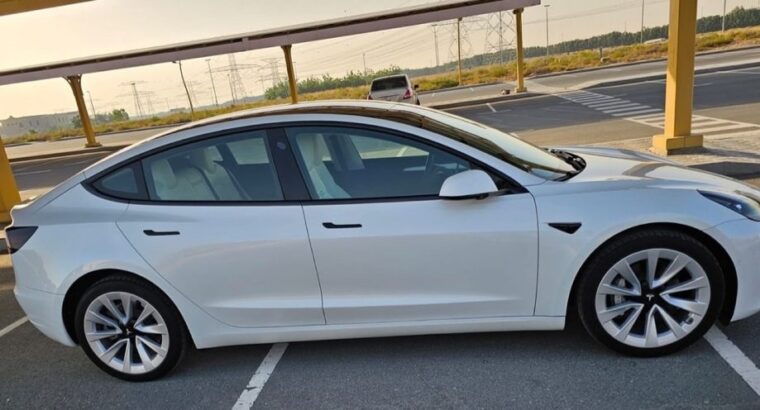 Tesla model 3 Long range 2022 Gcc