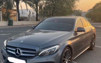 Mercedes C200 full option 2017 Gcc for sale