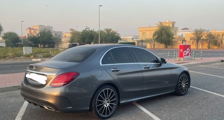 Mercedes C200 full option 2017 Gcc for sale